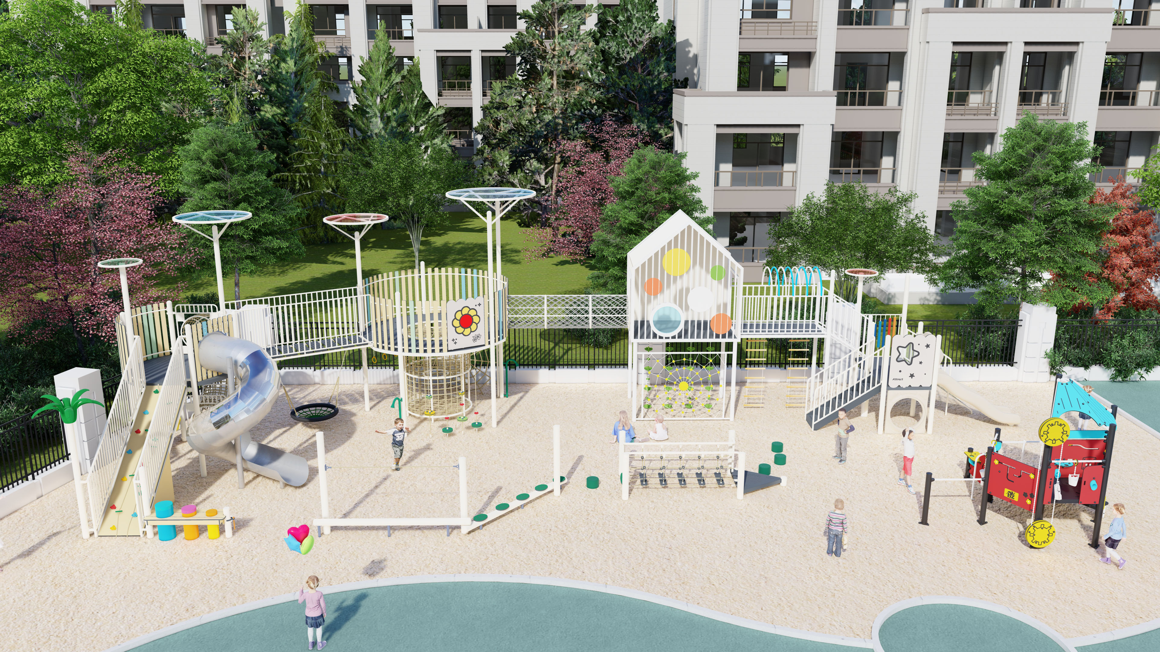 幼儿园室外大型滑梯定制